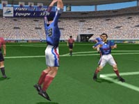 une photo d'Ã©cran de Coupe du Monde 98 sur Sony Playstation